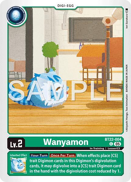 Wanyamon card image
