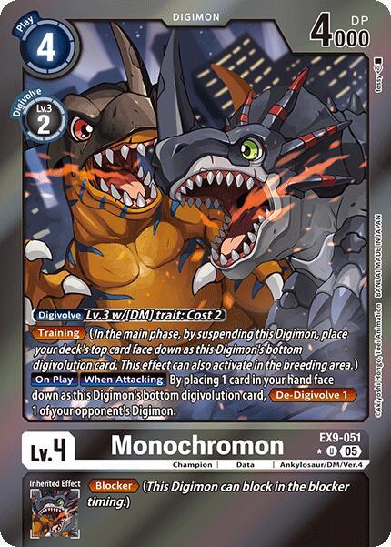 Monochromon (Limited Foil) card image