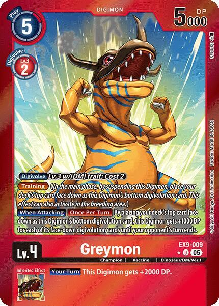 Greymon (Limited Foil) card image