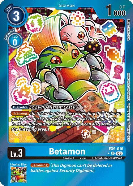 Betamon (Limited Foil) card image