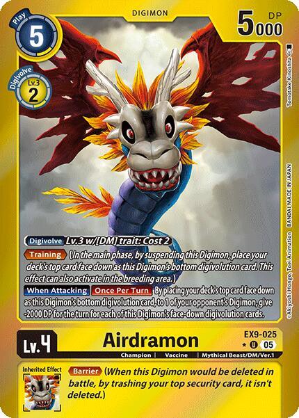 Airdramon (Limited Foil) card image