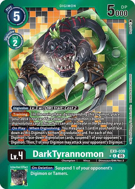 DarkTyrannomon (Limited Foil) card image