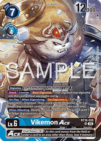Vikemon ACE (Cyber Eden Release Event Participant) card image