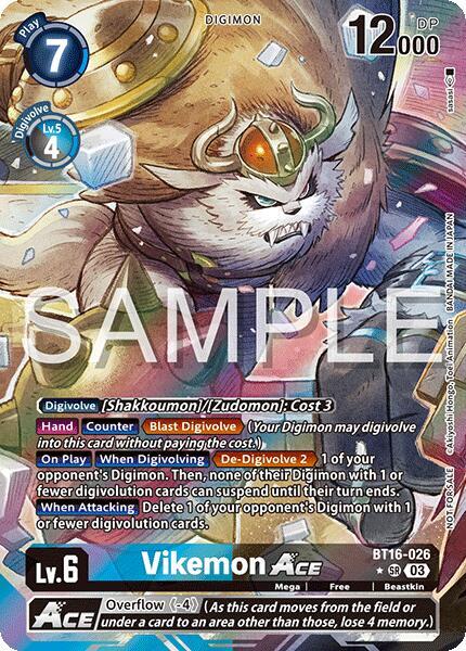 Vikemon ACE (Cyber Eden Release Event Winner) card image