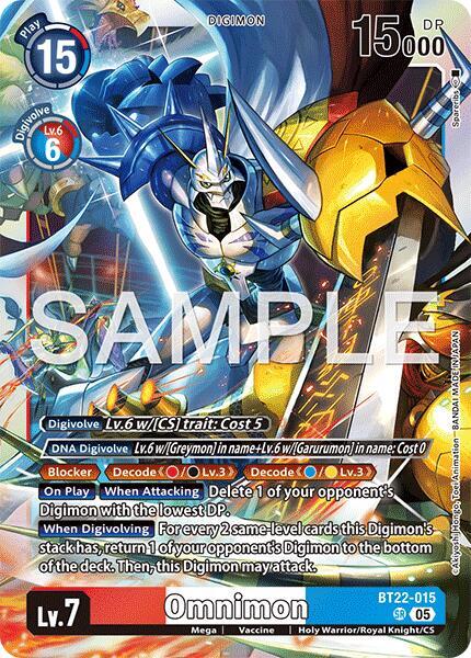 Omnimon card image