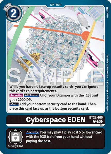 Cyberspace EDEN card image