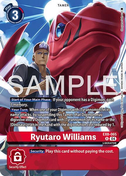 Ryutaro Williams (Digimon Liberator Debuggers Set) card image