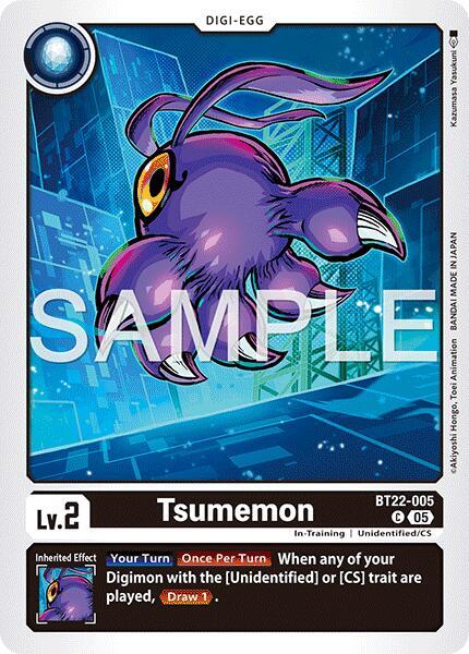 Tsumemon card image