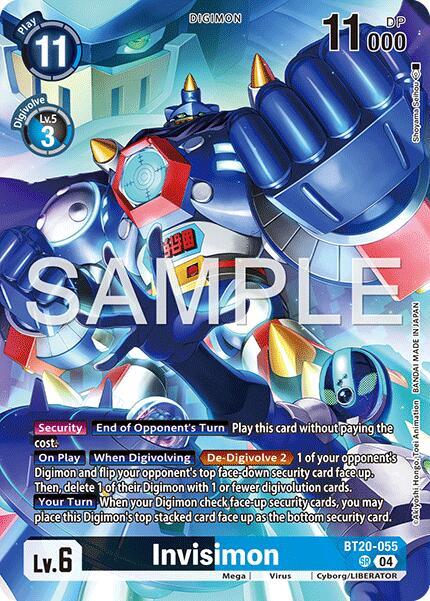 Invisimon (Digimon Liberator Debuggers Set) card image