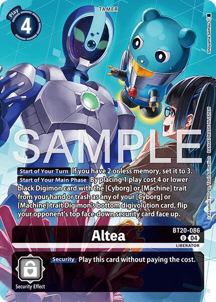 Altea (Digimon Liberator Debuggers Set) card image