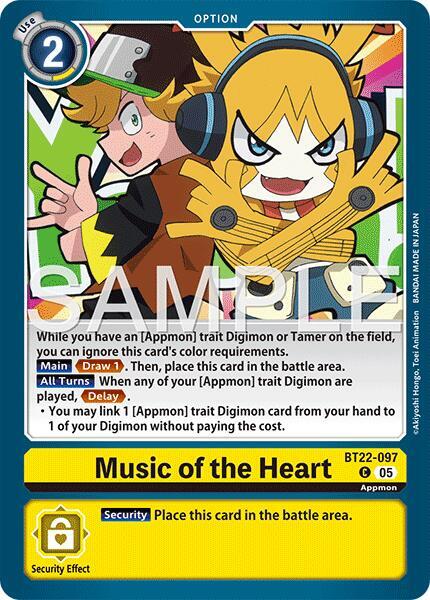 Music of the Heart card image