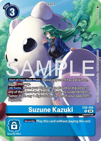 Suzune Kazuki (Digimon Liberator Debuggers Set) card image