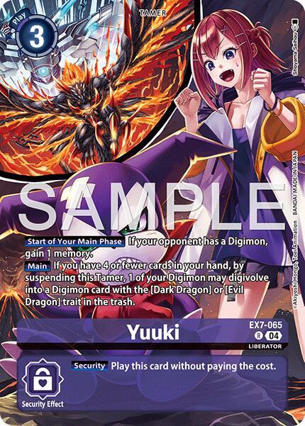 Yuuki (Digimon Liberator Debuggers Set) card image