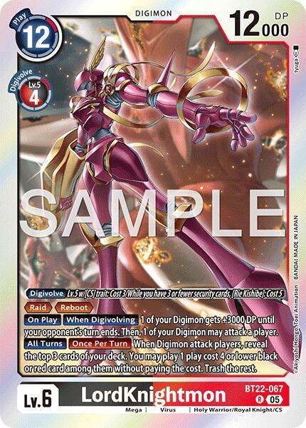 LordKnightmon card image