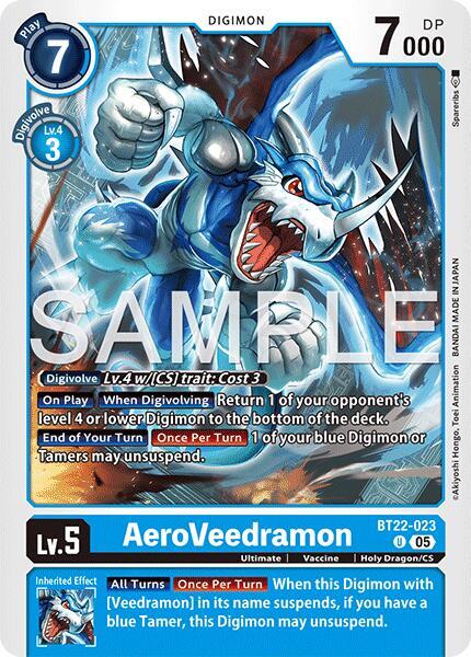 AeroVeedramon card image