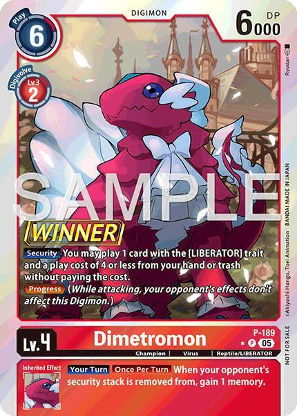 Dimetromon (Store Tournament 2025 Vol.3 Winner Pack) card image