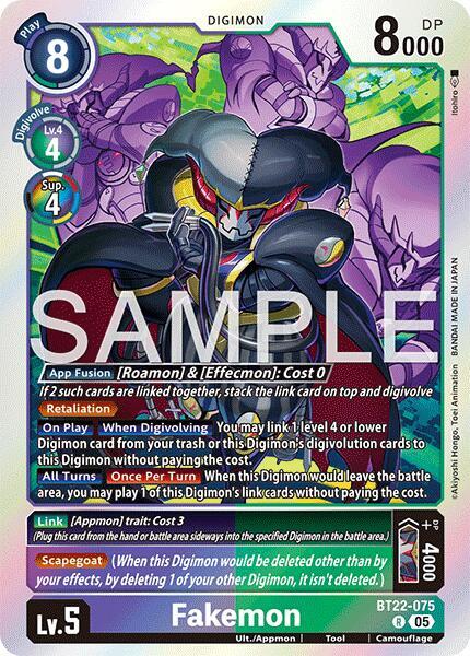 Fakemon card image