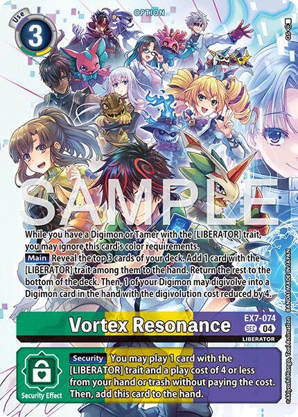 Vortex Resonance (Digimon Liberator Debuggers Set) card image