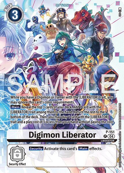 Digimon Liberator - P-151 (Digimon Liberator Debuggers Set) card image