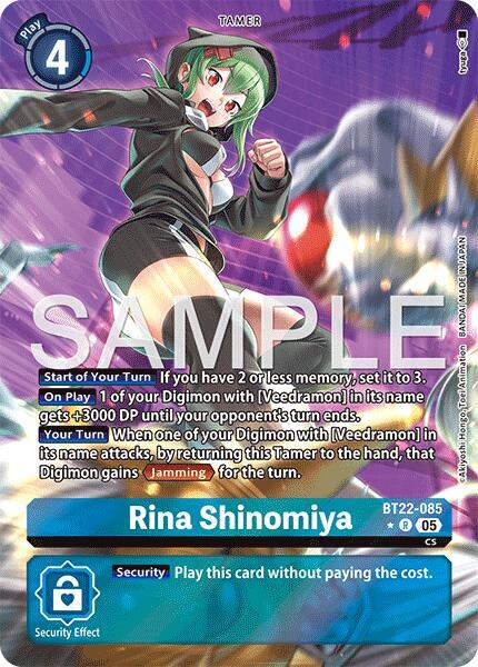 Rina Shinomiya (Alternate Art) card image