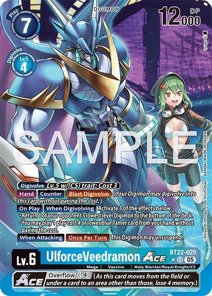 UlforceVeedramon ACE (Alternate Art) card image