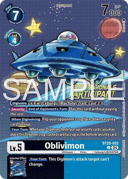 Oblivimon (Regionals 25-26 Season 2 Participant) card image