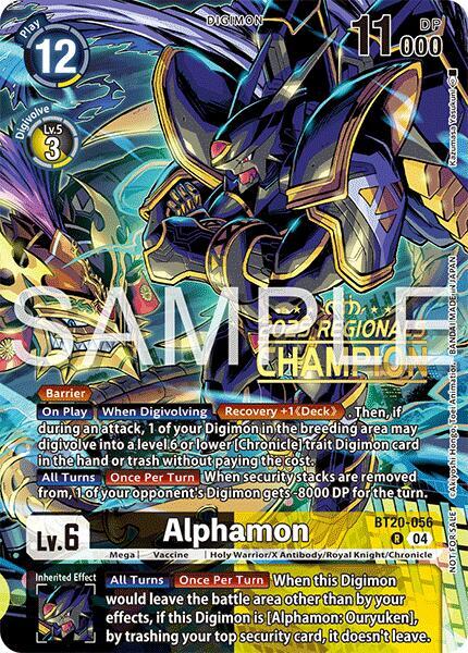 Alphamon (Regionals 25-26 Season 2 Champion) card image
