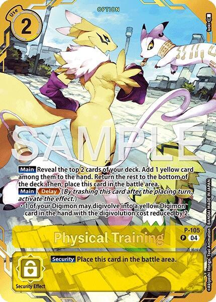 Physical Training (Premium Card Collection -Digimon Training Set-) card image