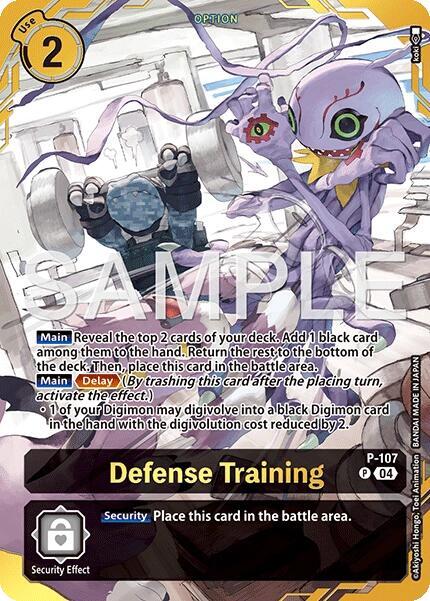 Defense Training (Premium Card Collection -Digimon Training Set-) card image