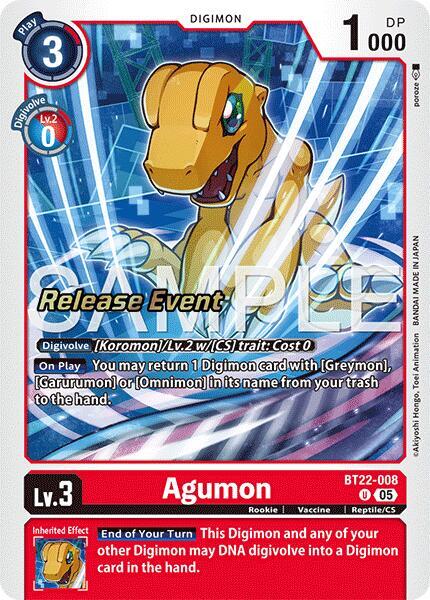 Agumon card image