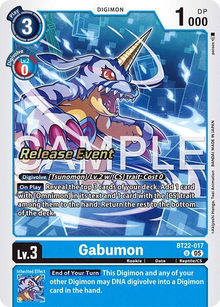 Gabumon card image