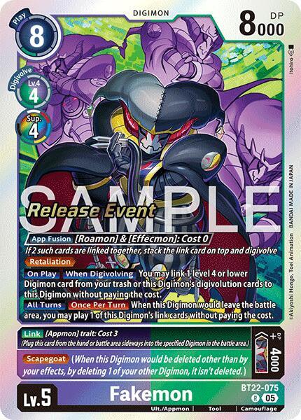 Fakemon card image