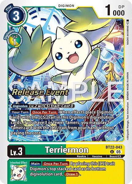 Terriermon card image