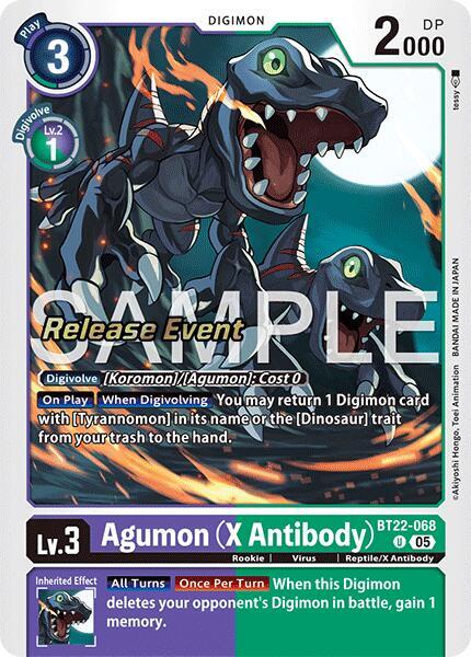 Agumon (X Antibody) card image