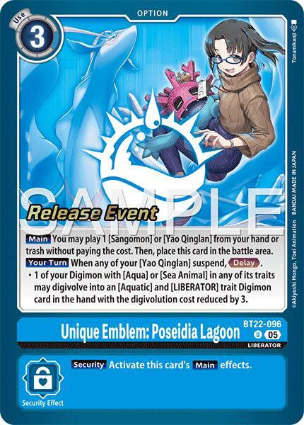 Unique Emblem: Poseidia Lagoon card image