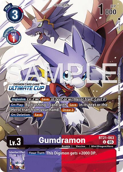 Gumdramon (Ultimate Cup 25-26 Season 2) card image