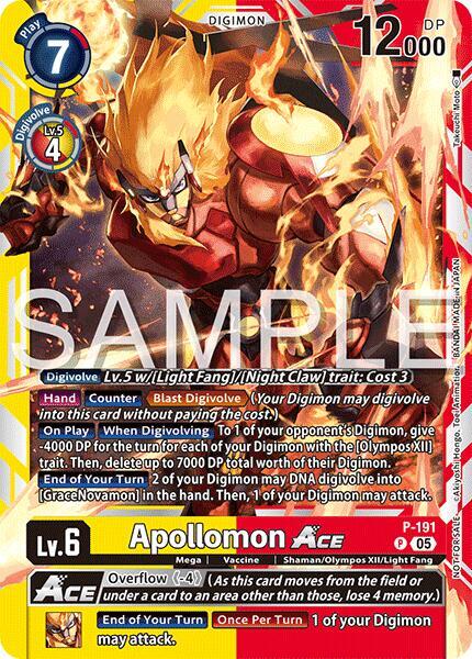 Apollomon ACE (Time Stranger Demo Deck) card image