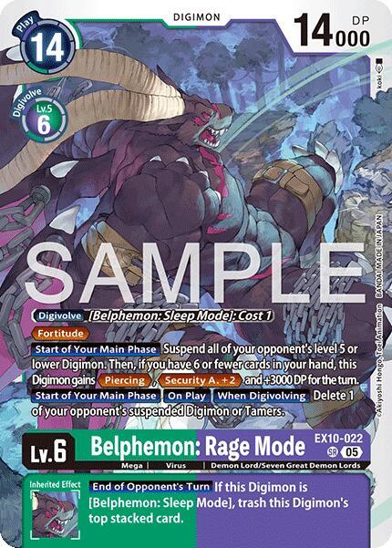 Belphemon: Rage Mode card image