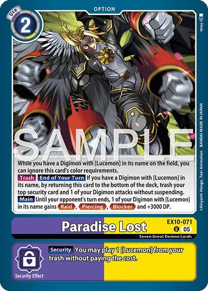 Paradise Lost card image
