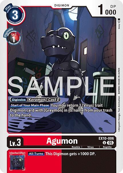 Agumon card image