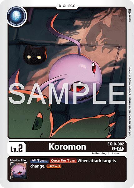 Koromon card image