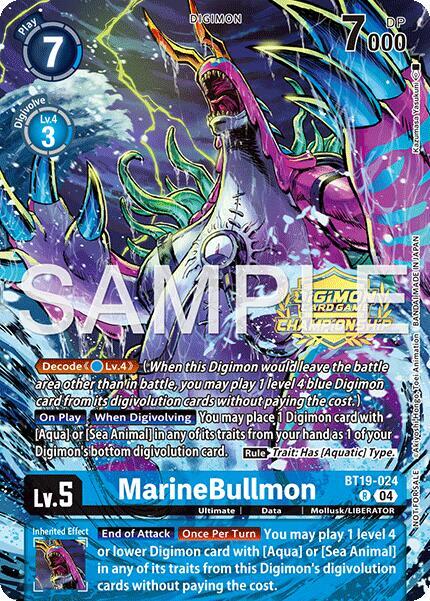 MarineBullmon (Championship 25-26 Tamers Pack Season 1) card image