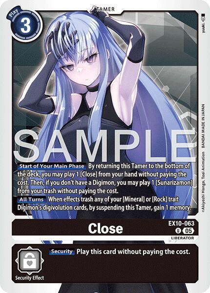 Close card image