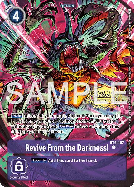Revive From the Darkness! (Championship 25-26 Tamers Pack Season 1) card image