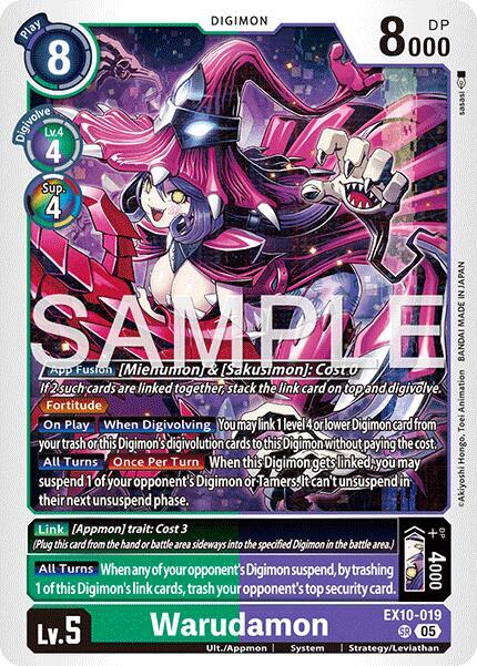 Warudamon card image