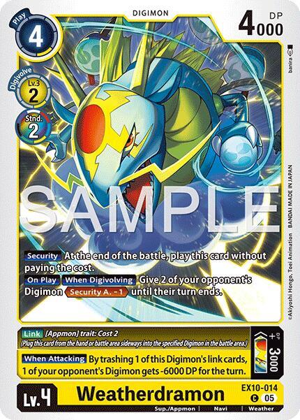 Weatherdramon card image