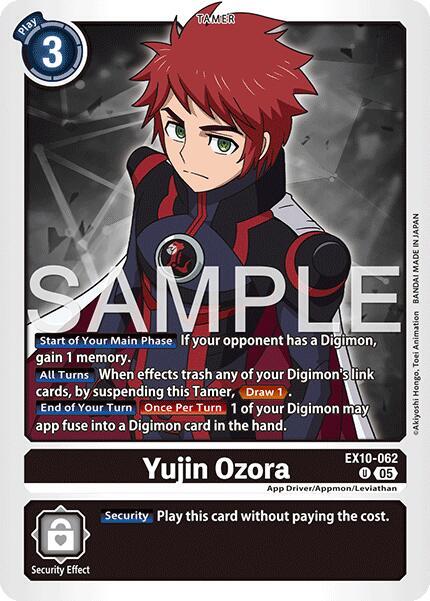 Yujin Ozora card image