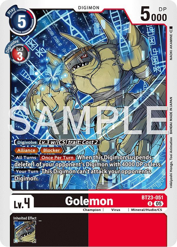 Golemon card image