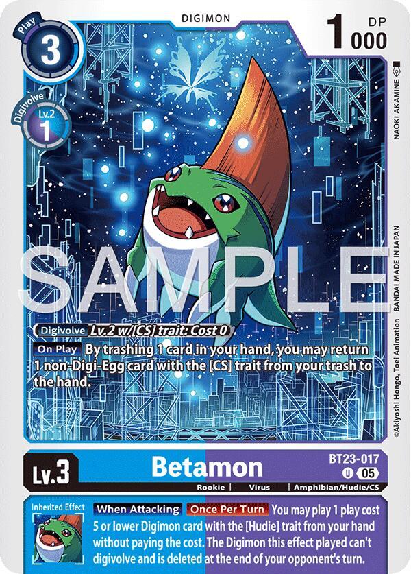 Betamon card image