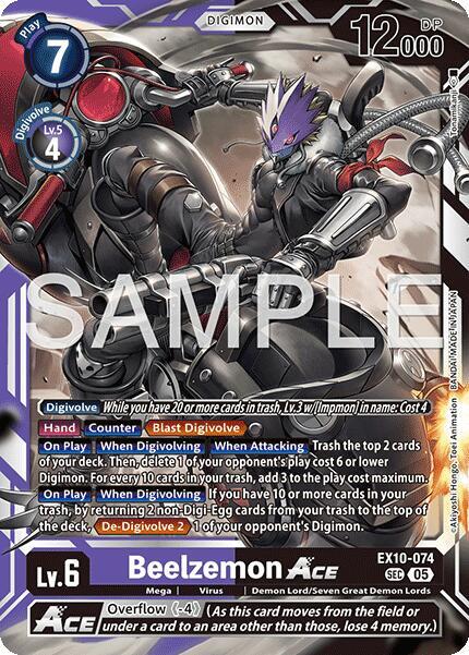 Beelzemon ACE card image